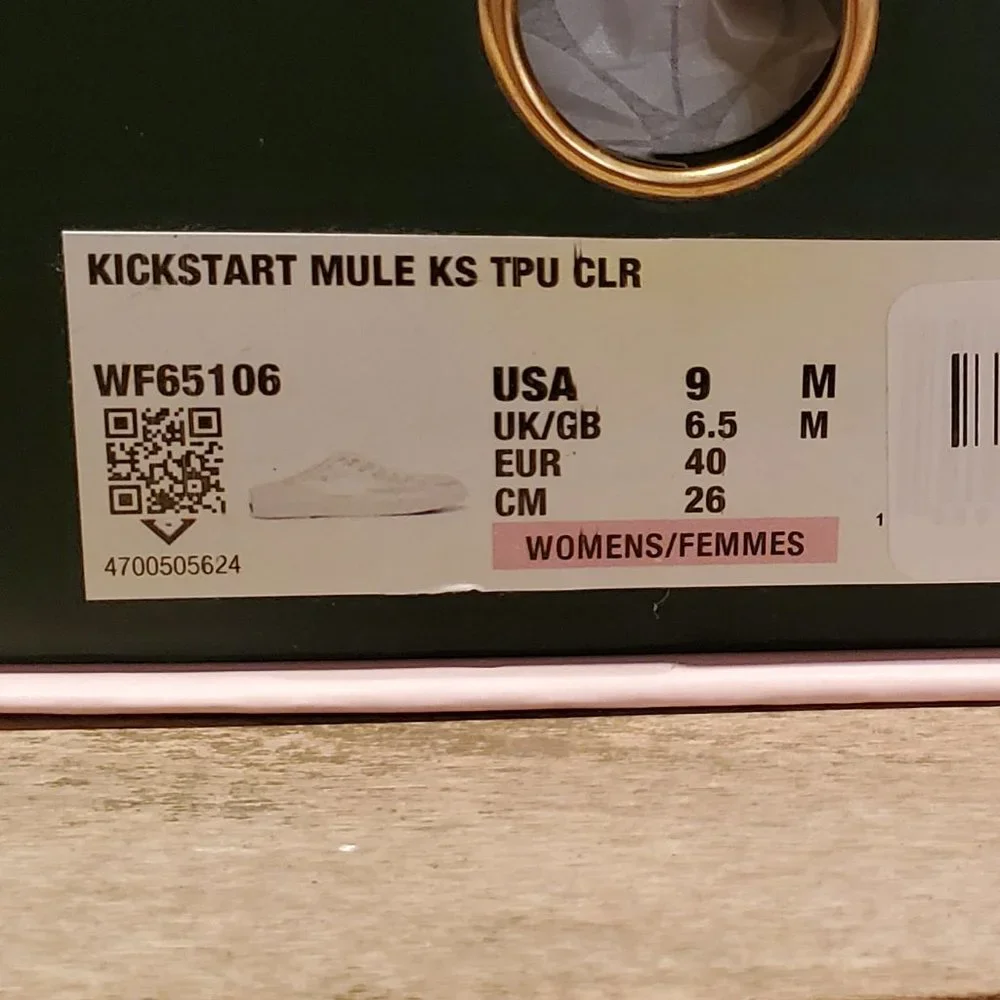 Keds x Kate Spade Women's Kickstart Mules Clear Gold Shoes Size 9 US - Picture 15 of 15